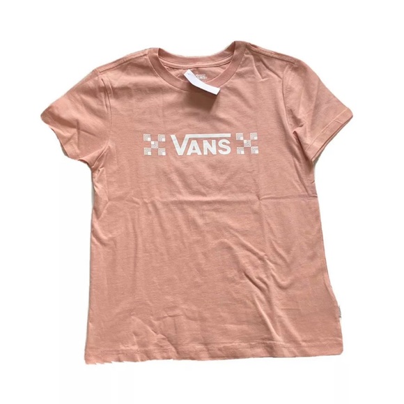 Vans Deco Check Short Sleeve Tee T-Shirt - Picture 1 of 12